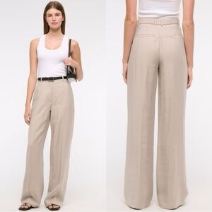 A&F Drapey Lightweight Tailored Wide Leg Pants